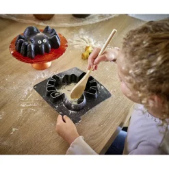 Gifi Moule silicone Halloween forme araignée géante 18x18xH7,5cm