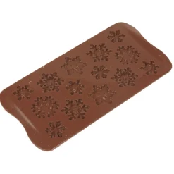 Gifi Moule silicone pour chocolats 14 empreintes forme flocons