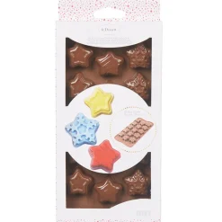 Gifi Moule silicone pour chocolats 16 empreintes forme étoiles