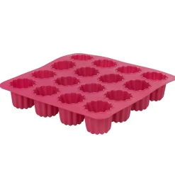 Gifi Moule silicone rose 16 cannelés