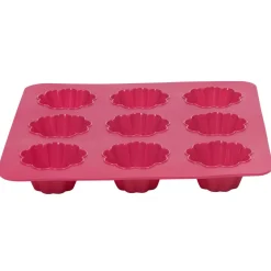Gifi Moule silicone rose 9 minis brioches