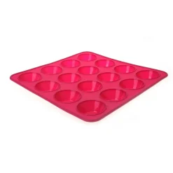 Gifi Moule silicone rose 16 petits fours