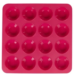 Gifi Moule silicone rose 16 petits fours