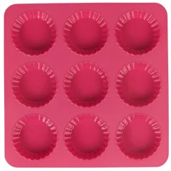 Gifi Moule silicone rose 9 tartelettes