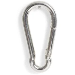 Gifi Quincaillerie^Mousqueton alpin en acier zingué gris 60 mm