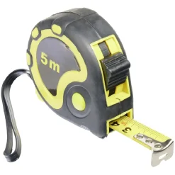 Gifi Outils Bricolage^Mètre noir et jaune 5 m