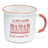 Gifi Mug à message en céramique