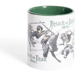 Gifi Mug Attaque des Titans vert et blanc 315ml