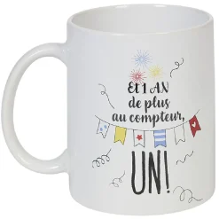 Gifi Mug avec inscription 2 modèles