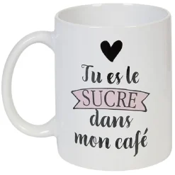 Gifi Mug avec inscription 2 modèles