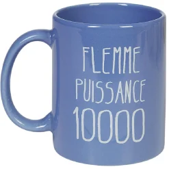 Gifi Mug avec inscription flemme 2 modèles