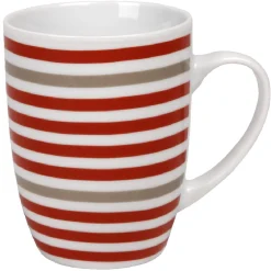 Gifi Mug blanc à rayures