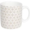 Gifi Mug blanc motifs étoiles dorées
