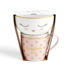 Gifi Mug 35,5cl avec bol Madame 52cl