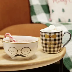 Gifi Mug 35,5cl avec bol Monsieur 52cl