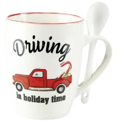 Gifi Mug de Noël en céramique avec préparation chocolat