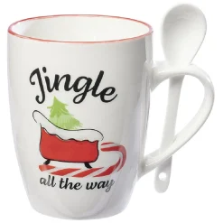 Gifi Mug de Noël en céramique avec préparation chocolat