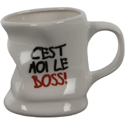 Gifi Mug déformé avec message humoristique en céramique