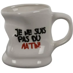 Gifi Mug déformé avec message humoristique en céramique