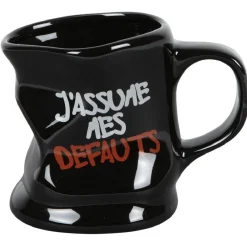 Gifi Mug déformé avec message humoristique en céramique