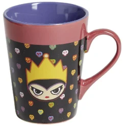 Gifi Mug Disney Villains Reine Méchante Grimhilde bleu et jaune H10,5cm