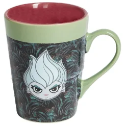 Gifi Mug Disney Villains Ursula vert et rouge H10,5cm
