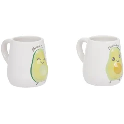 Gifi Mug duo avocat x2 Jamais l'un sans l'autre