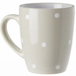 Gifi Mug en céramique déco pois coloré x4