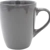 Gifi Mug en faïence 31 cl uni gris brillant