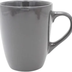 Gifi Mug en faïence 31 cl uni gris brillant