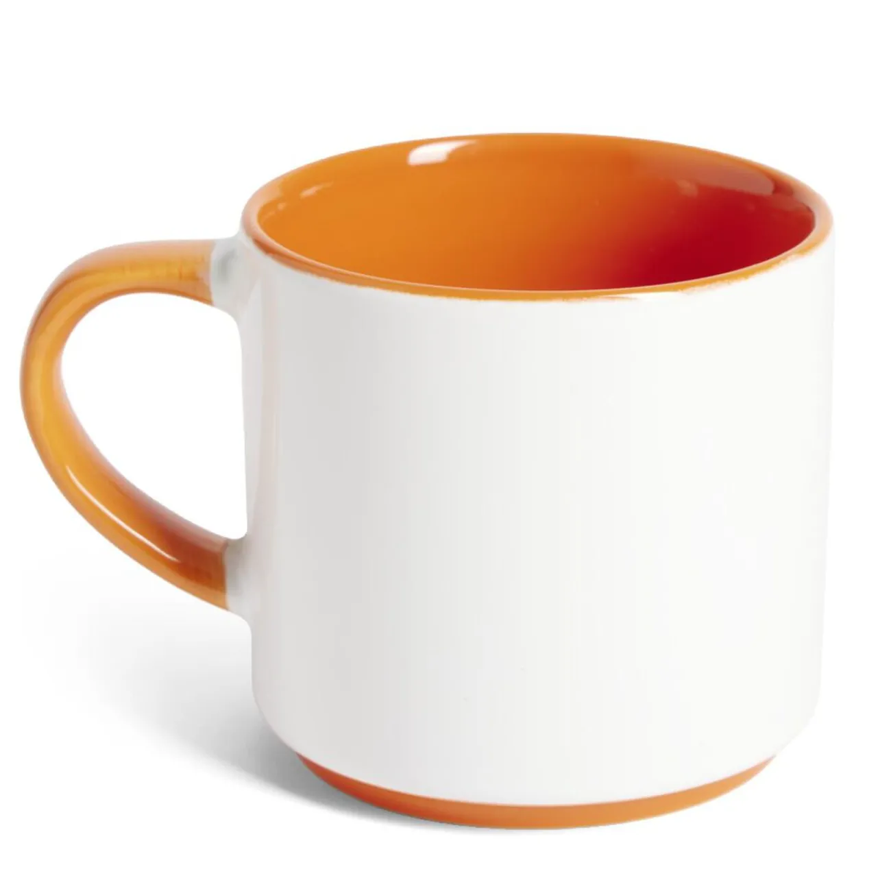Gifi Mug grès bicolore 800mL Ø8,8xH13,5cm