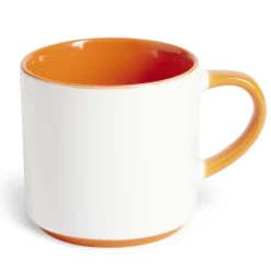 Gifi Mug grès bicolore 800mL Ø8,8xH13,5cm