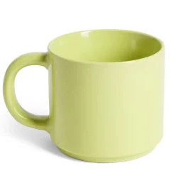 Gifi Mug grès jaune 500mL Ø9xH8cm