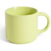 Gifi Mug grès jaune 500mL Ø9xH8cm