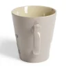 Gifi Mug grès 600mL Ø9xH10cm - 4 coloris