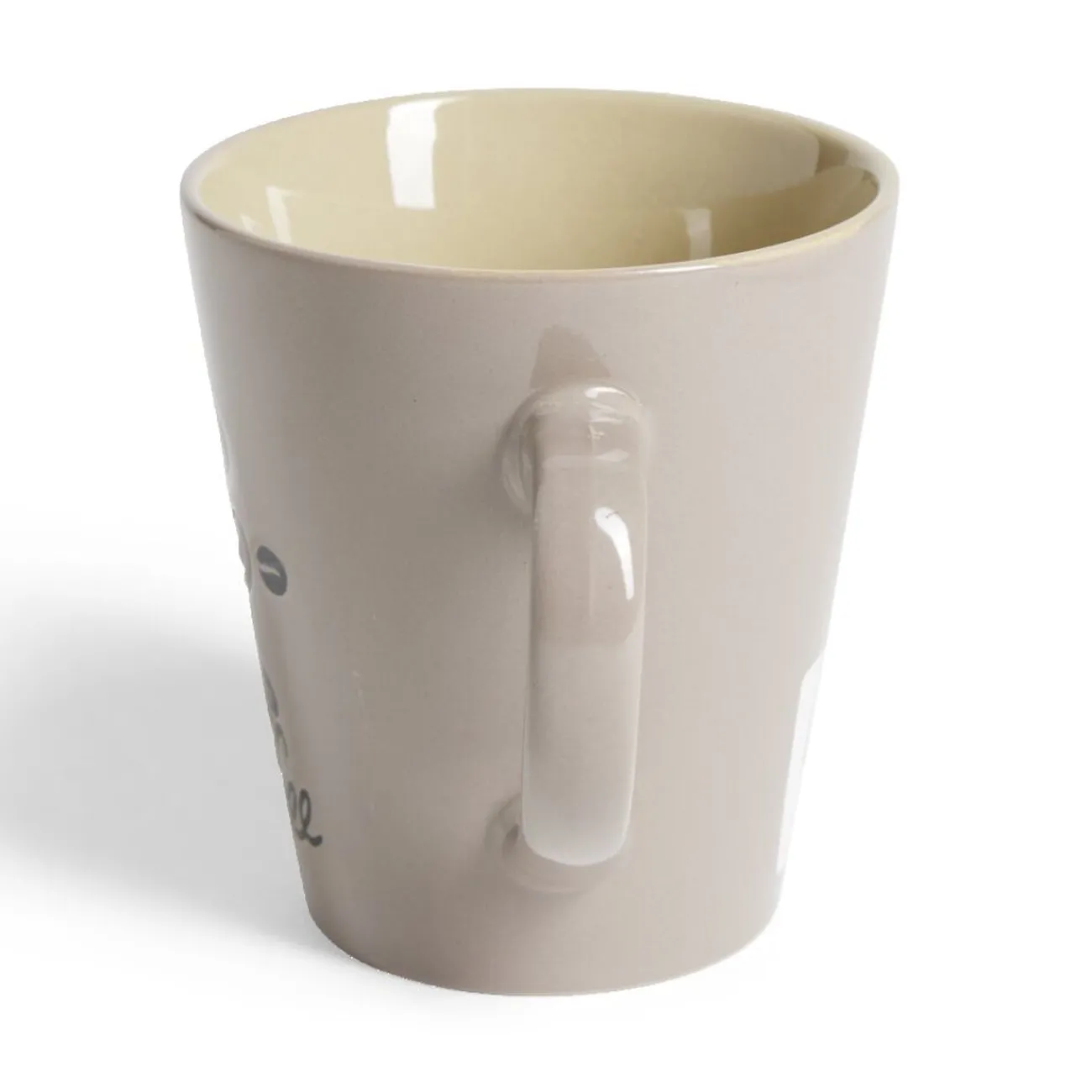 Gifi Mug grès 600mL Ø9xH10cm - 4 coloris