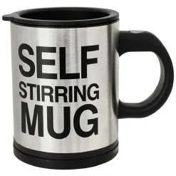 Gifi Mug mélangeur automatique inscription Self Stirring Mug 350 ml