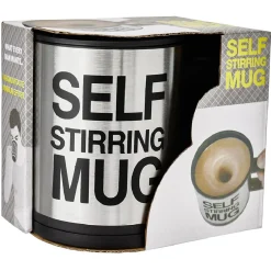 Gifi Mug mélangeur automatique inscription Self Stirring Mug 350 ml
