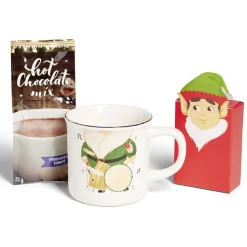 Gifi Mug Noël gourmand Ø11xH16cm - 3 modèles