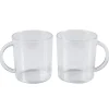 Gifi Mug plastique transparent x2