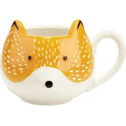 Gifi Mug renard orange blanc noir