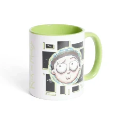 Gifi Mug Rick et Morty blanc et vert clair 315ml