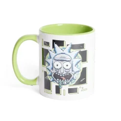 Gifi Mug Rick et Morty blanc et vert clair 315ml