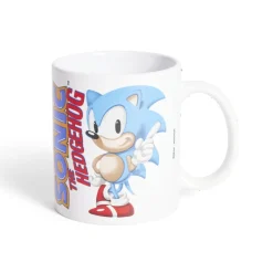Gifi Mug Sonic blanc et bleu 315ml