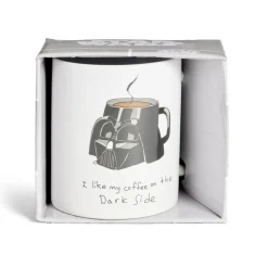 Gifi Mug Star Wars Dark Vador blanc et noir 315ml