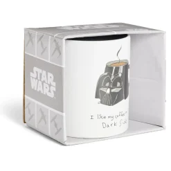 Gifi Mug Star Wars Dark Vador blanc et noir 315ml
