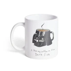 Gifi Mug Star Wars Dark Vador blanc et noir 315ml