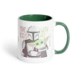 Gifi Mug Star Wars Mandalorian Storm Trooper blanc et vert 315ml