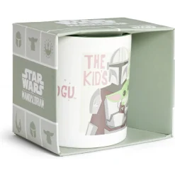 Gifi Mug Star Wars Mandalorian Storm Trooper blanc et vert 315ml