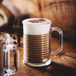 Gifi Mug transparent en verre trempé design conserve Luminarc 9 cl